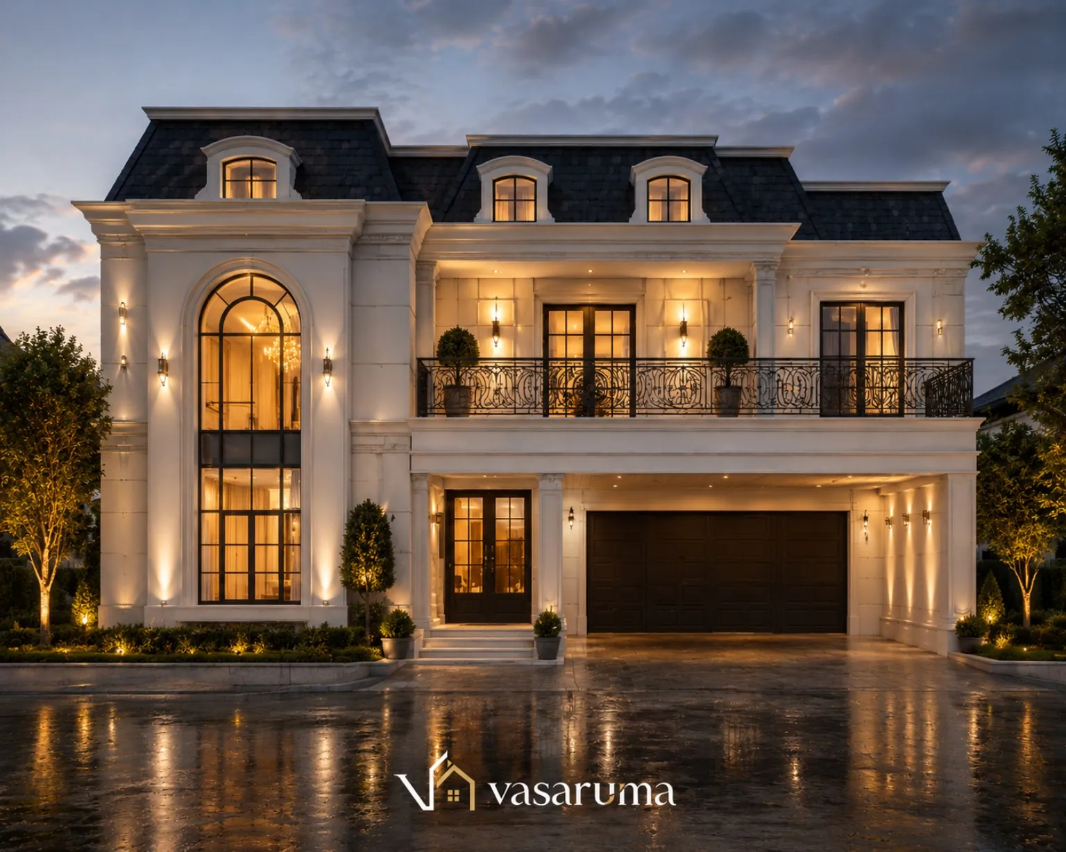 Desain Rumah American Classic Vasaruma