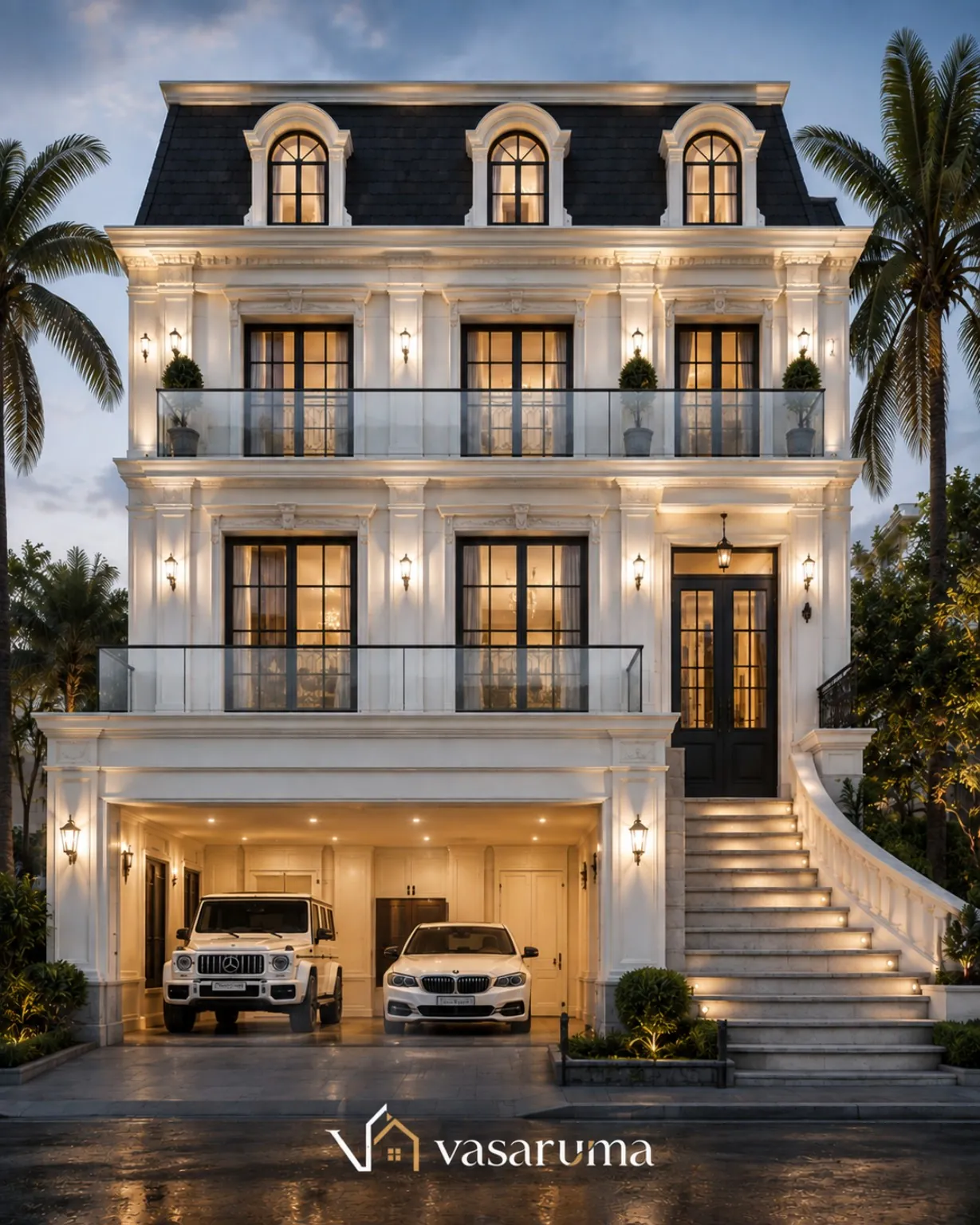 Desain Rumah American Classic Vasaruma