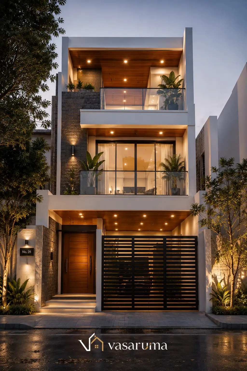 Desain Rumah Modern Minimalis Vasaruma