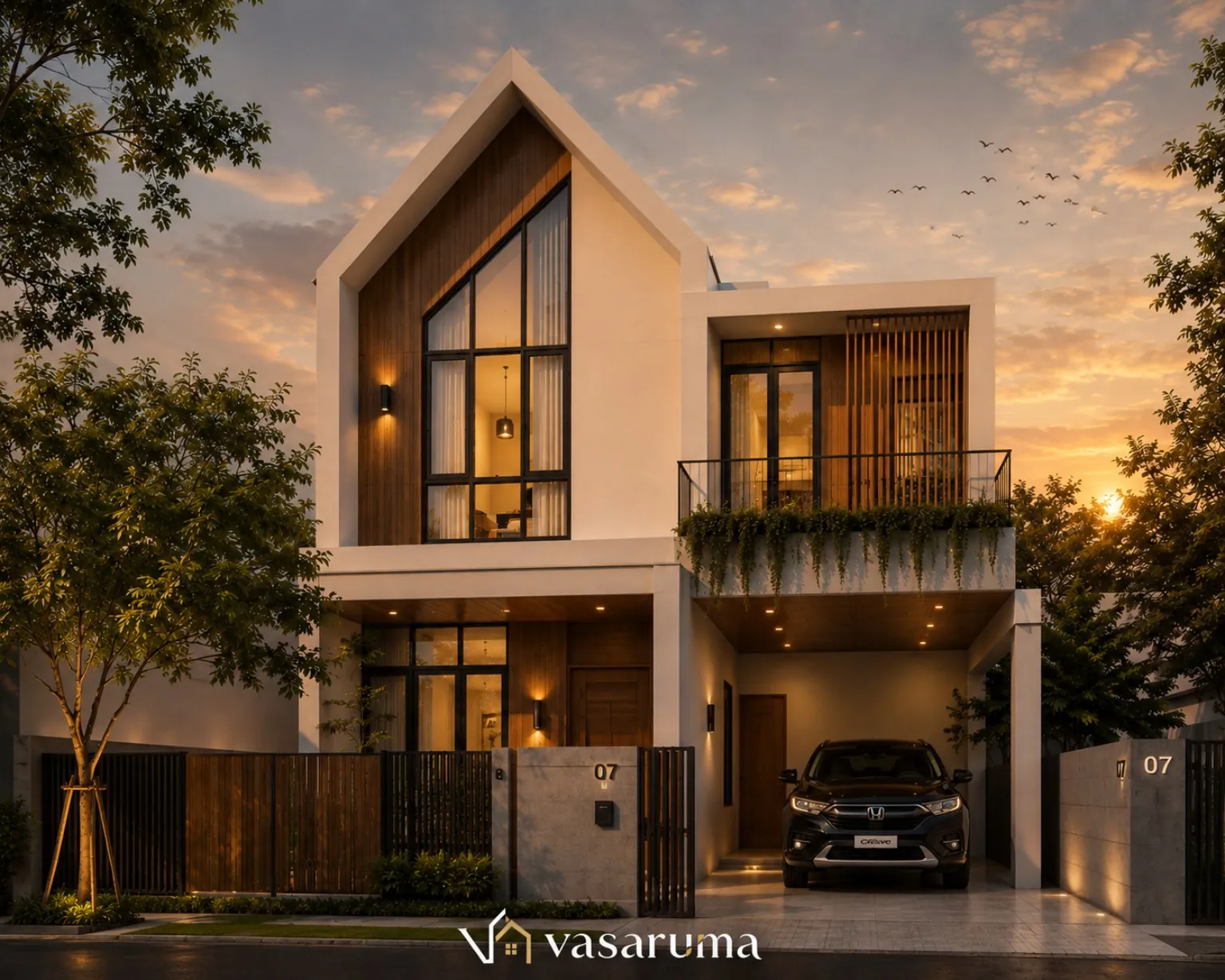 Desain Rumah Scandinavian Vasaruma