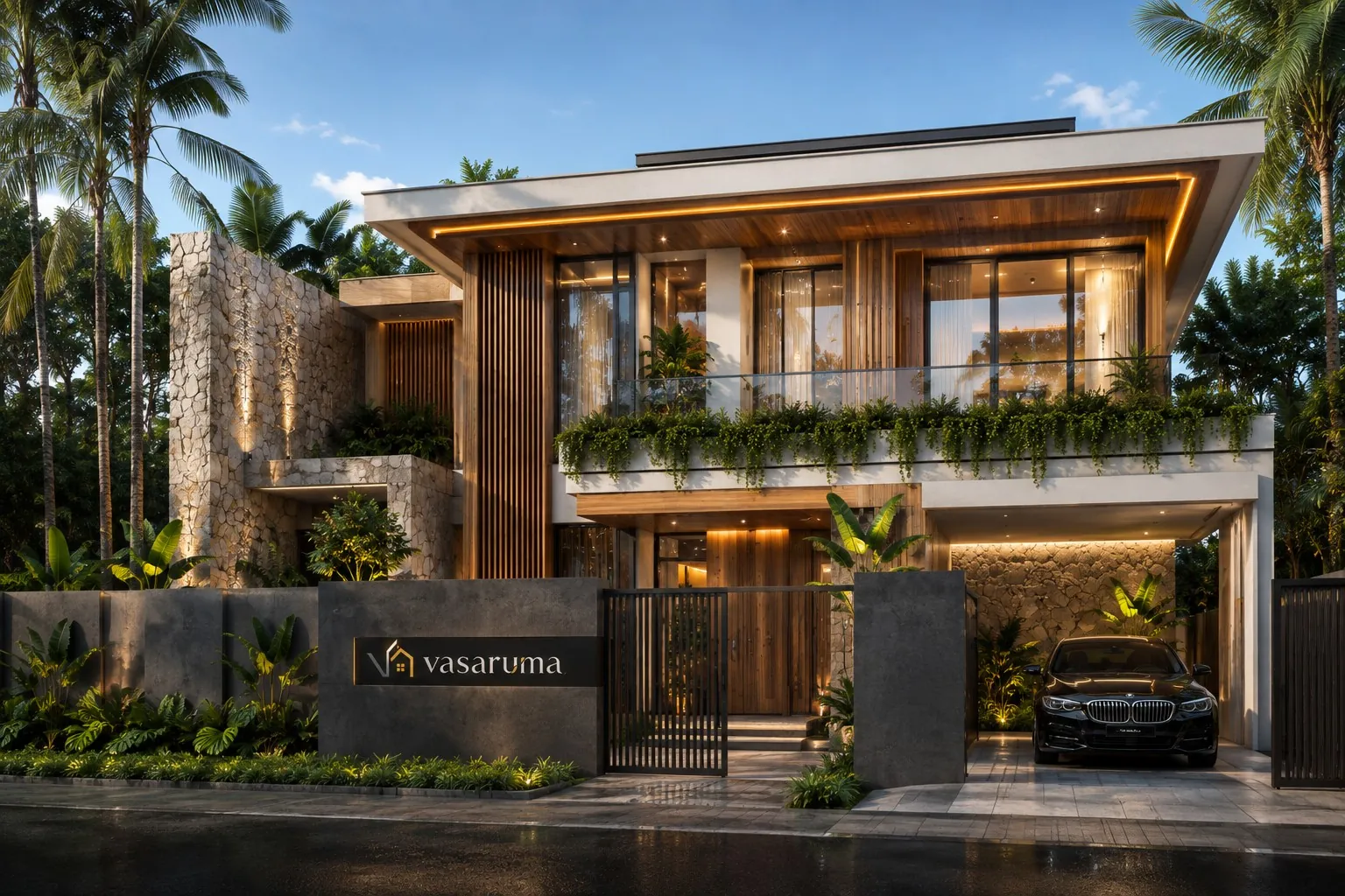 Desain Rumah Tropis