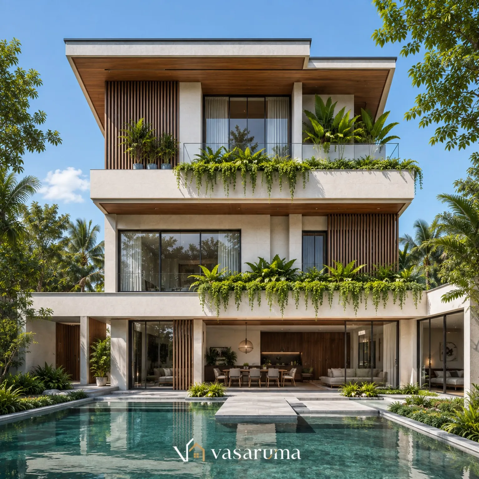 Desain Villa Mewah Indonesia