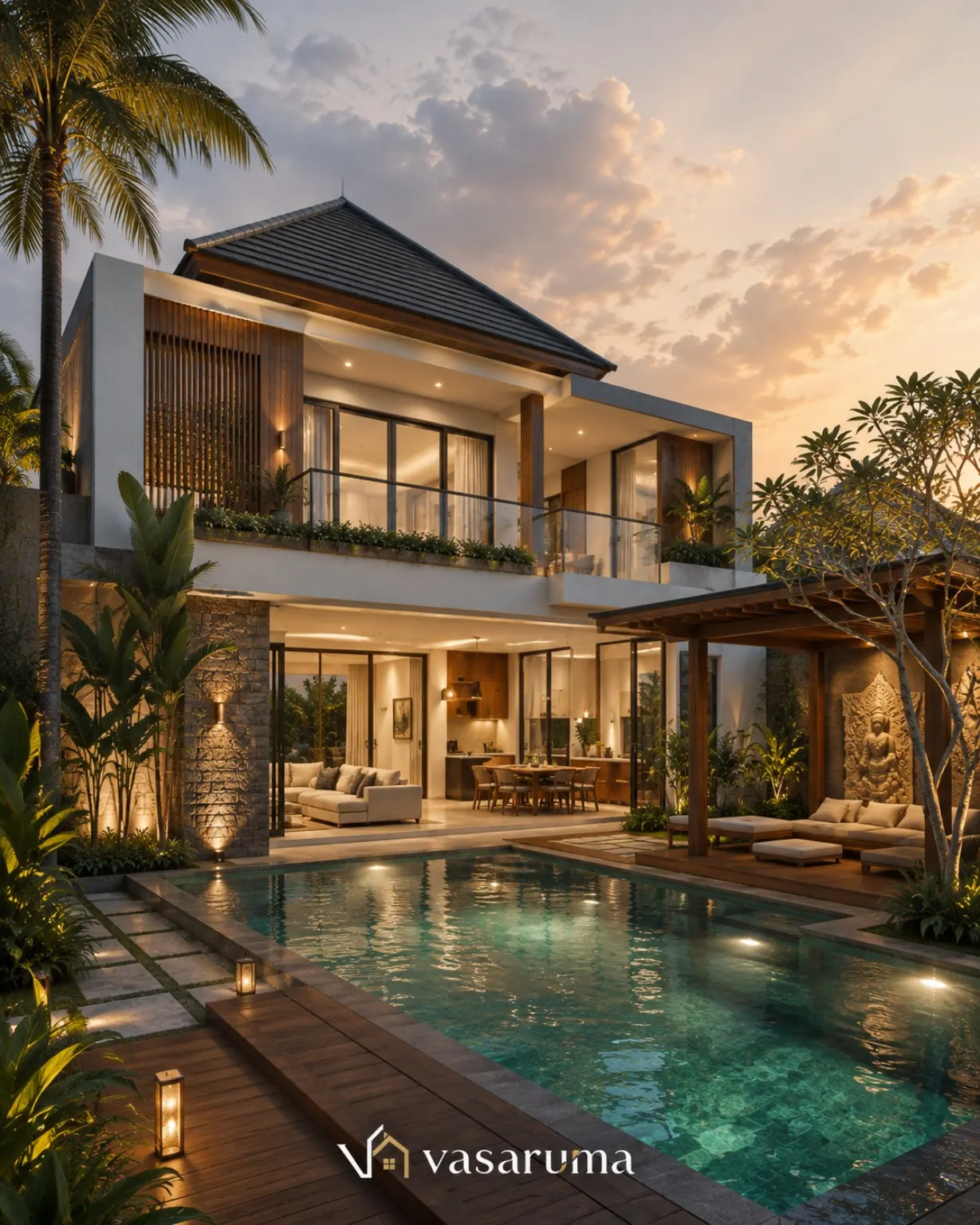 Desain Rumah Modern Minimalis Indonesia - Vasaruma