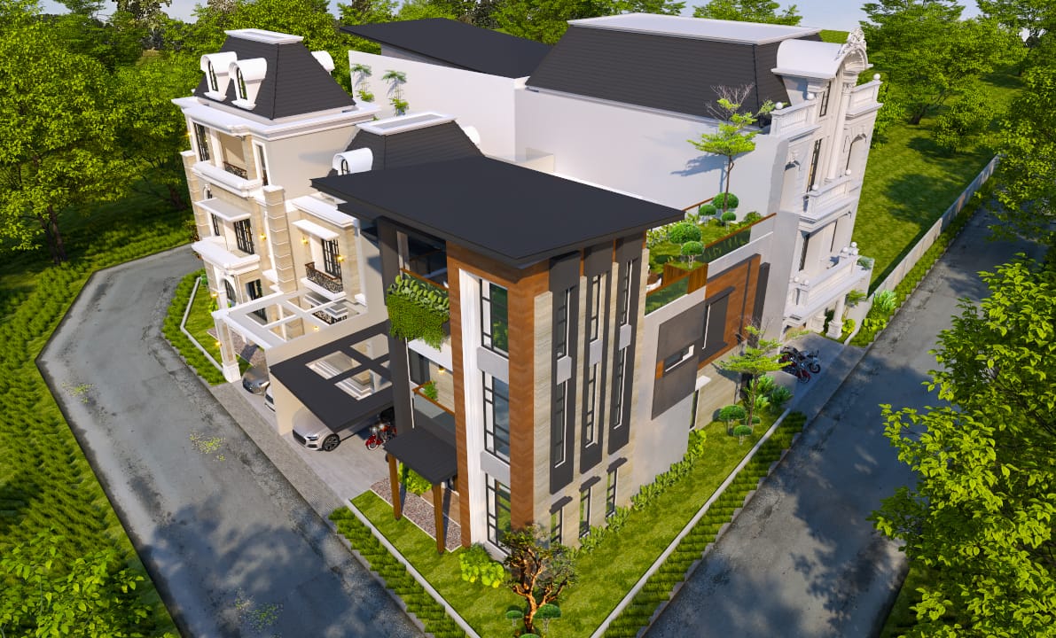 BRumah Villa Scandinavian - Jakarta Selatan